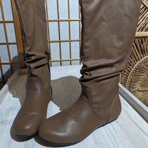 Brown Slouchy Boots